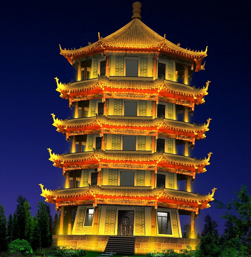 济南古建亮化