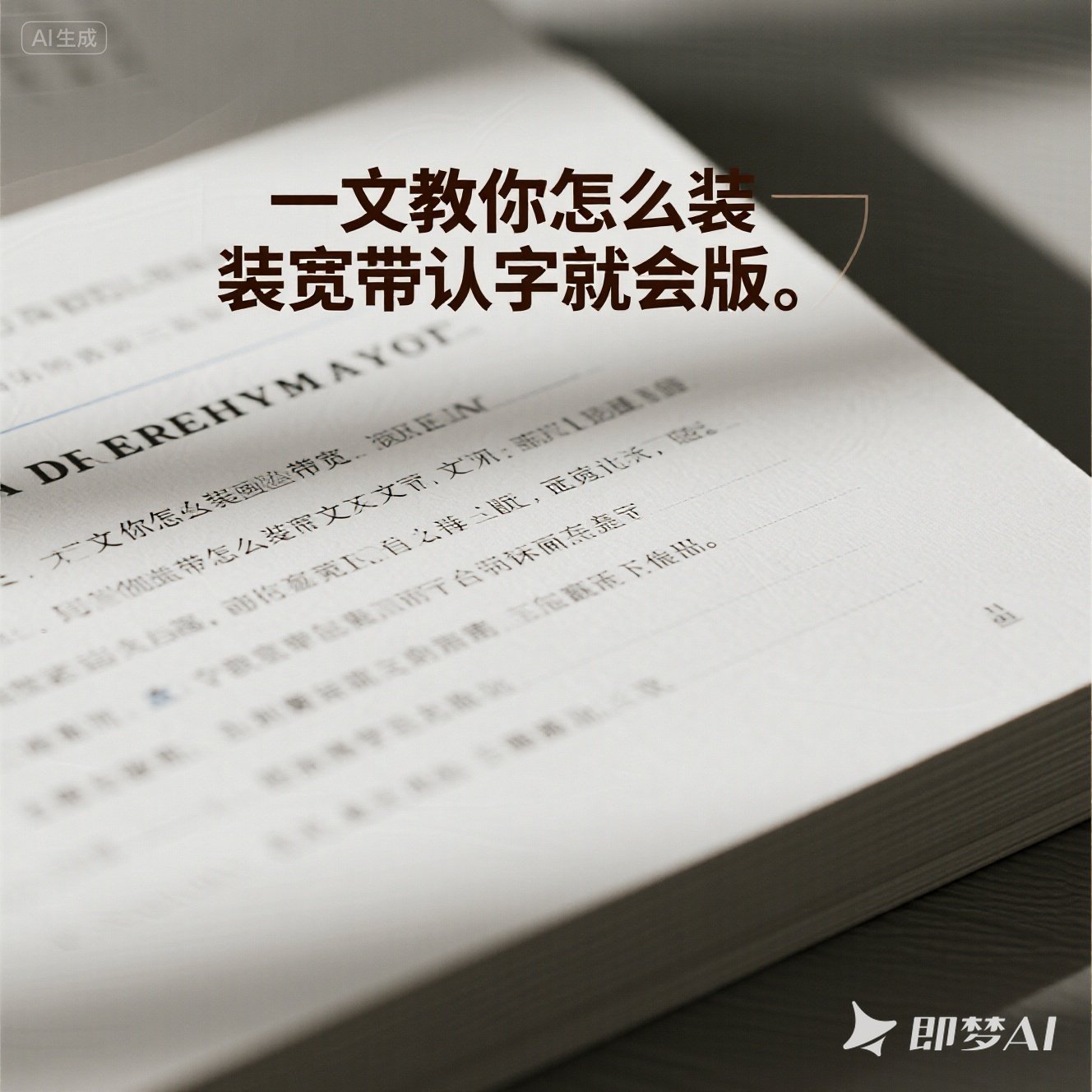经开区一文教你怎么装宽带