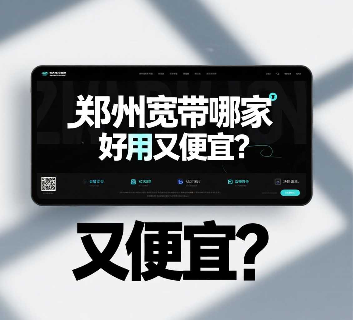 郑州宽带哪家好用又便宜？看完这篇就知道！