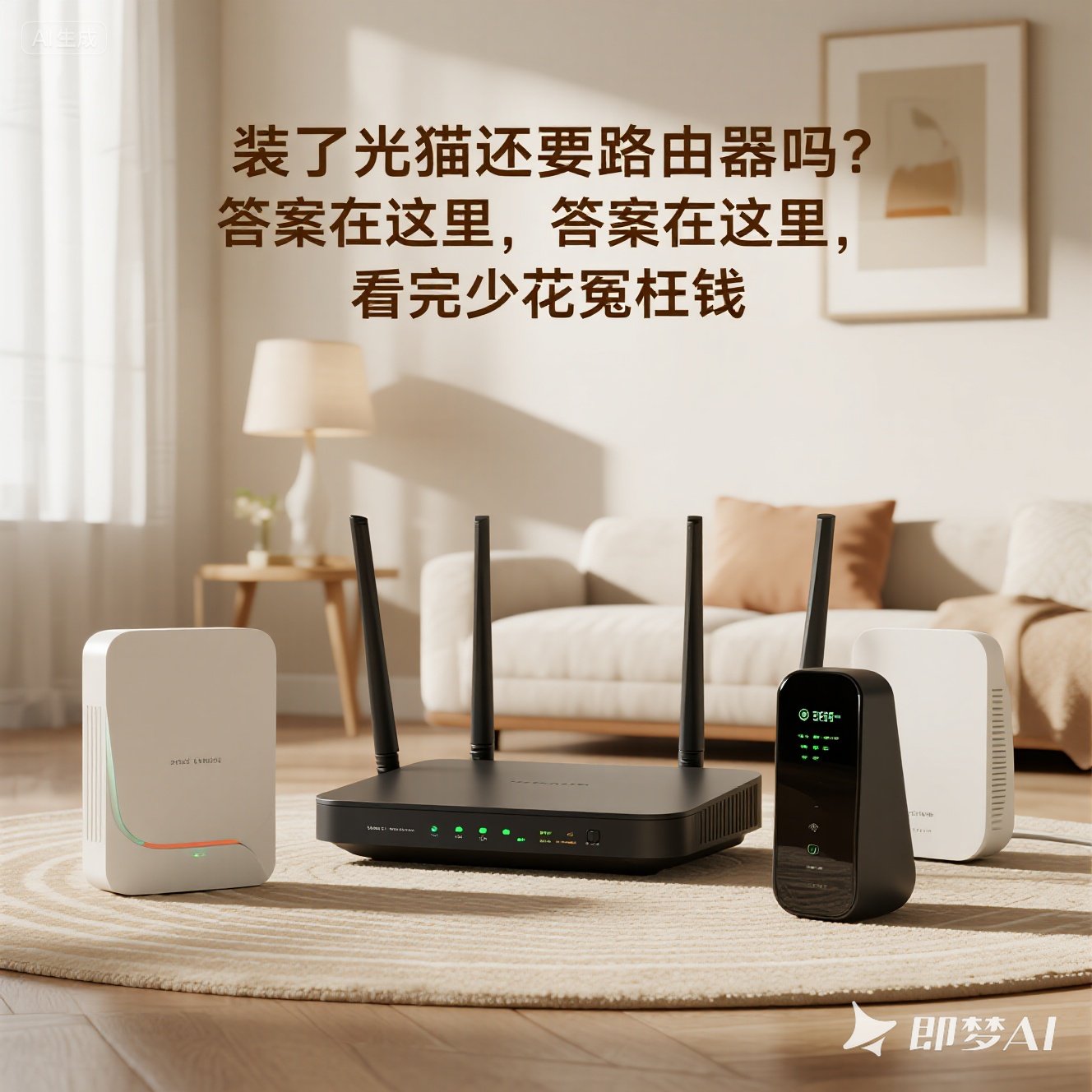 经开区装了光猫还要路由器吗？答案在这里，看完少花冤枉钱