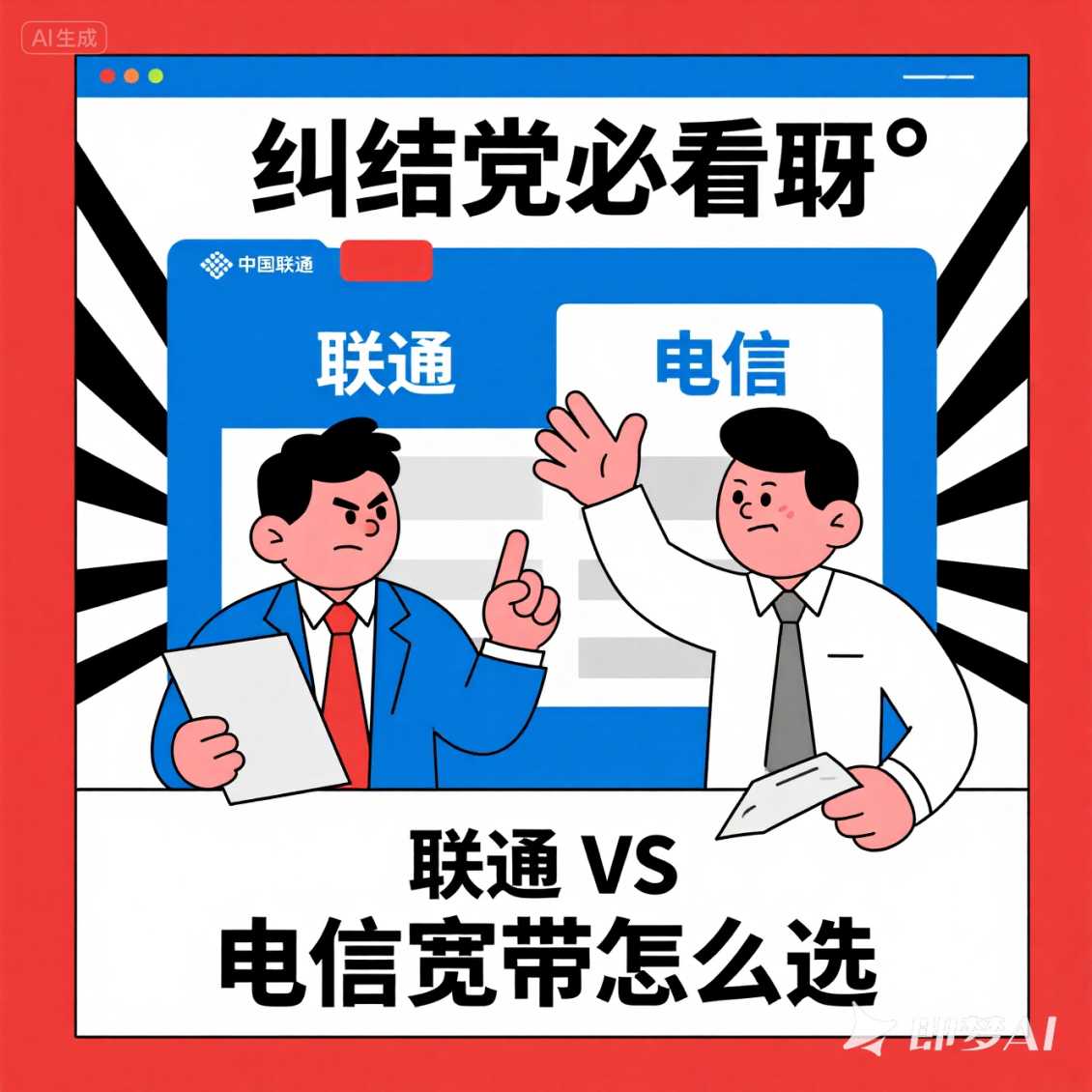 管城区纠结党必看👀 联通 VS 电信宽带怎么选