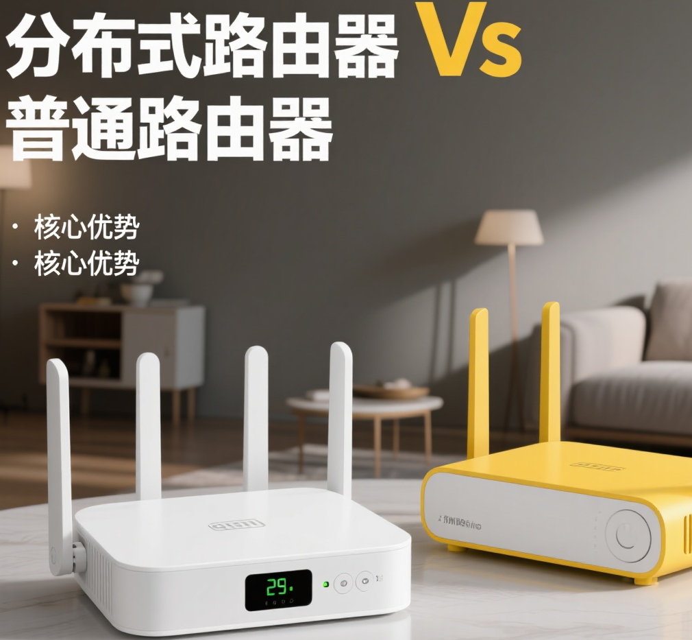 新郑分布式路由器 vs 普通路由器：3 大核心优势，在郑州解决普通路由 “覆盖差、卡顿多” 痛点