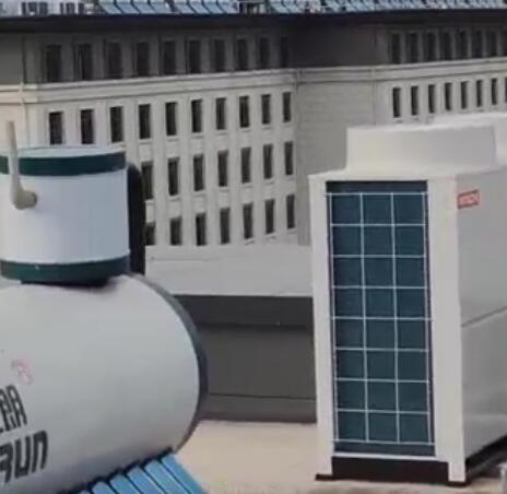 真空管太陽能熱水集中熱水工程